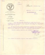 75 PARIS Cie Assurance Populaire " LE DEVOIR "  1940* Z39 - Banca & Assicurazione