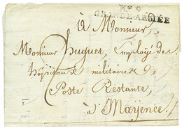 70 1808 N°9 GRANDE ARMEE Sur Lettre Avec Texte De BERLIN Pour La FRANCE. TB. - Sonstige & Ohne Zuordnung