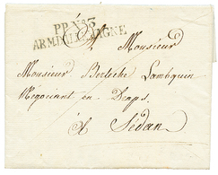 80 "MECKLEMBOURG SWERIN" : 1811 P.P N°3 ARM. D'ALLEMAGNE Sur Lettre Avec Texte Daté "GUSTOW SWERIN (MECKLEMBOURG) " Pour - Sonstige & Ohne Zuordnung