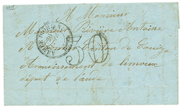 88 1855 ARMEE D'ORIENT Bau C + Taxe 30 D.T Sur Lettre Avec Texte De SEBASTOPOL. TTB. - Other & Unclassified