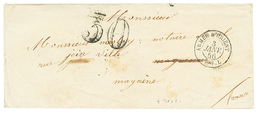94 1856 ARMEE D'ORIENT Bau L + Taxe 30 D.T Sur Lettre Avec Texte De SEBASTOPOL. Superbe. - Other & Unclassified