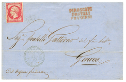 343 1863 80c(n°17) Obl. GC 5103 + VARNA TURQ. D' EUROPE Sur Lettre Pour L' ITALIE. GROS CHIFFRE 5103 Rare Sur émission N - Altri & Non Classificati