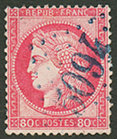 367 CG 5094 Bleu De RHODES Sur 80c CERES(n°57). Cote 220€. TTB. - Autres & Non Classés