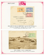 621 MAURITANIE - Lot 12 Lettres (dont Rares) Montées Sur Feuilles D' Exposition. TB. - Altri & Non Classificati