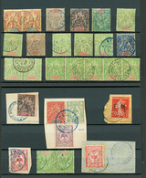 642 Collections D' Oblitérations De Petits Bureaux De NOUVELLE CALEDONIE Sur 71 Timbres. TB. - Altri & Non Classificati
