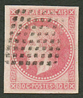 645 COLONIES GENERALES 80c EMPIRE Obl. Losange De 64 Points De NOUMEA. TB. - Other & Unclassified