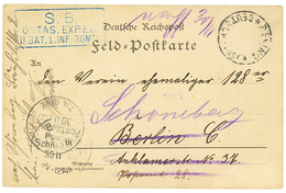 793 1900 PEKING DEUTSCHE POST * On Military Card To BERLIN. Scarce. Signed JÄSCHSKE. Vf. - Altri & Non Classificati