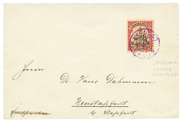 818 "EKODODO" : 1913 50pf Canc. EKODODO GABON (JAHREZAHL "13" Handschriftlich) On Envelope To GERMANY. Vf. - Autres & Non Classés