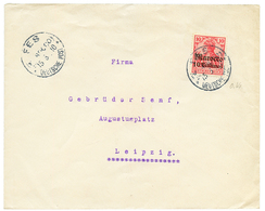 833 "FES" : 1910 10c On 10pf Canc. FES On Commercial Envelope To GERMANY. Vvf. - Other & Unclassified