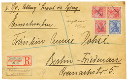 848 1911 GERMANY 10pf(x3) + 20pf Pen Cancel On REGISTERED Envelope DEUTSCHE SEEPOST NEU-GUINEA ZWEIGLINIE + Boxed REICHP - Sonstige & Ohne Zuordnung