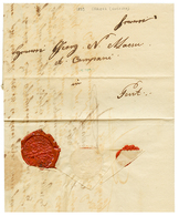 952 "CRAIOVA" : 1839 Disenfected Wax Seal CONTUMAZ AMT On Reverse Of Entire Letter From CRAIOVA To PEST. Vvf. - Other & Unclassified