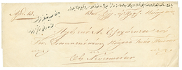 1032 CYPRUS - TURKISH Period : (1871) Rare Cover From GREEK CONSUL At NICOSIA. Vvf. - Autres & Non Classés