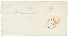 1074 "VERE" : 1846 VERE JAMAICA (21 Augt Manuscrit) On Entire Letter To ENGLAND. Superb. - Andere & Zonder Classificatie