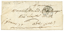 1085 "ARMEE D'ORIENT - Escale De MALTE" : 1854 ESCADRE DE LA MEDITERRANEE + 25 Tax Marking On Entire Letter From MALTA T - Altri & Non Classificati