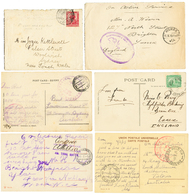 1160 1915/16 AUSTRALIAN FORCES In EGYPT : Superb Lot Of 6 Covers. Scarce. Vvf. - Andere & Zonder Classificatie