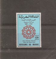 OA 8441 / MAROC 1987 Yvert 1033 / ** Bicentenaire Des Relations Avec Les Etats Unis - Marokko (1956-...)