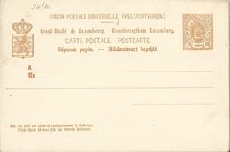 Carte Correspondance - Entier Postal - Korrespondezkarte - Stationery - No. 34 Carte Double - Dienstmarken