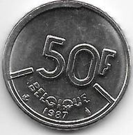 Belguim 50 Francs 1987 French Unc - 50 Frank