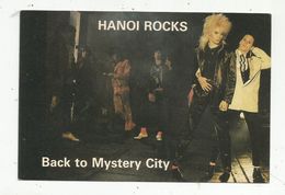 Cp , Spectacle , Artiste , Musique & Musiciens,  HANOI ROCKS,  BLACK TO MYSTERY CITY, Vierge , Ed. Limite D'édition - Music And Musicians