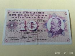 10 Francs 1973 - Suiza