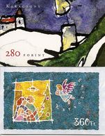 HUNGARY, Booklet 26/27, 2001, Christmas - Markenheftchen