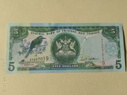 5 Dollars 2002 - Trinidad Y Tobago