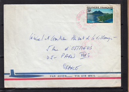 Lettre De UTUROA  Iles Sous Le Vent  " Paysages 20F " Pour Le GENERAL Et La COMTESSE H .de La VILLEMARQUE Le 27 9 1974 - Brieven En Documenten