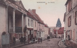 60 / SONGEONS / LA MAIRIE / TRES JOLIE CARTE ANIMEE ET COLORISEE - Songeons