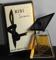 Superbe Miniature De Parfum BIBI De JEAN BARTHET EDT 7 Ml - Pleine Avec Sa Boite - Miniatures Femmes (avec Boite)