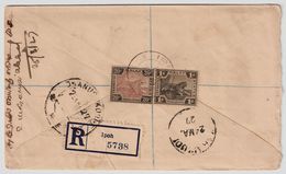 Fed. Malay, 1921, Registered " IPOH "  ,  #10065 - Malayan Postal Union