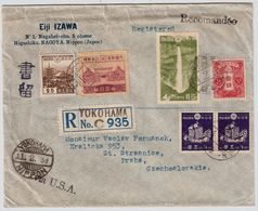 Japon, 1939, Registered To CSR   ,  #10067 - Storia Postale