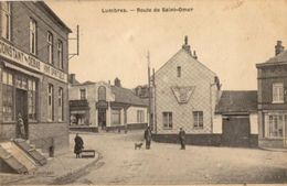 LUMBRES  -  Route De Saint Omer  - Commerces (couronnes Mortuaires Voitures D'enfants Parapluies Etc - Ed. Constant - Lumbres