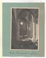 37369 -  Trembleur  Ruines  De L'église - 2  -   Ancienne  Photo   9,5  X  6,5  Collée - Blegny