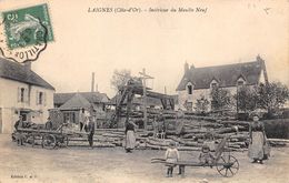 Laignes         21        Intérieur Du Moulin Neuf. Scierie        (voir Scan) - Autres & Non Classés