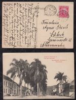 Brazil Brasil 1910 Printed Matter 50R Single Use PERNAMBUCO MARTIMO To Switzerland - Brieven En Documenten