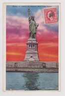 NEW YORK Harbor - Statue Of Liberty At Sunrise - (I. Underhill, N.Y.) - Statue De La Liberté