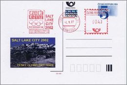 Czech Republic (02-01) Winter Olympic Games 2002 - Postcard - Hiver 2002: Salt Lake City