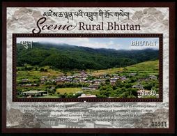 BHUTAN 2017 - Paysages Ruraux Du Bhoutan - BF Neufs // Mnh - Bhutan