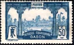 GABON 1910 Libreville 50c Mint - Ungebraucht