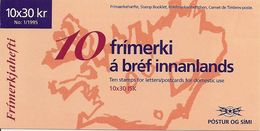 ICELAND, Booklet 25, 1995, Norden - Laufás - Booklets