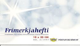 ICELAND, Booklet 39, 1997, Christmas, Mi 880 - Libretti