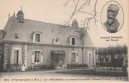 9  -  SAINT - CYR  SUR  LOIRE  ( 37 )  LA  "  BÉCHELLERIE "  OÙ  MOURUT  LE  MAÎTRE  ANATOLE  FRANCE - Saint-Cyr-sur-Loire