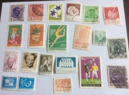 Lot De 41 Timbres Oblitérés (dont 2 Sur Coin D'enveloppe) De Roumanie - Sonstige & Ohne Zuordnung