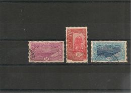 CÔTE FRANÇAISE DES SOMALIS Années 1925/33   N° Y/T : 133-135-136 (°) Côte : 18,25 € - Oblitérés