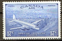PIA - CANADA - 1946 : Francobolli Di P.A. Per Espressi - Aereo Che Sorvola Quebec  - (Yv P.A. 12) - Airmail: Special Delivery