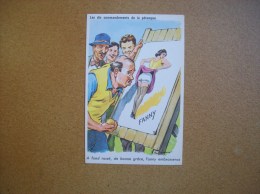 Carte Postale Humoristique Signée Ordner: Les Dix Commandements De La Pétanque- Photochrom 982 - Ordner, P.