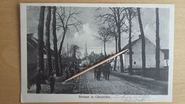 GHISTELLES - Strasse ( Militaires ) - Gistel