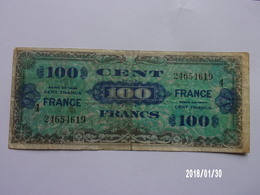 100 Francs - 1945 - 1945 Verso Frankreich