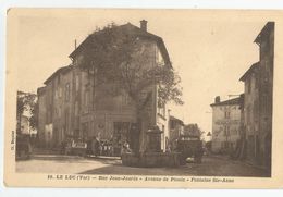 83 Var - Le Luc Rue Jean Jaurès Animée Avenue De Pioule Fontaine Ste Anne - Le Luc