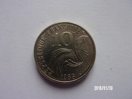 KM 959 - 10 Francs - 1986 - 10 Francs